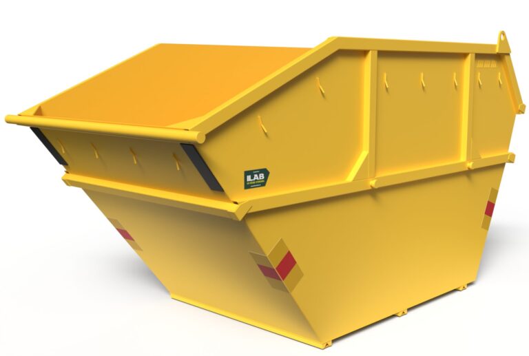 Vippcontainer öppen, volym 10m³