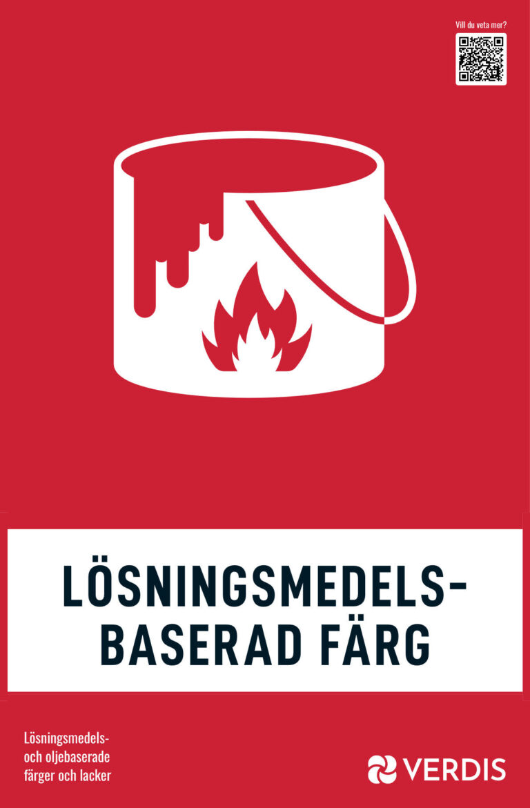 Dekal lösningsmedelsbaserad färg