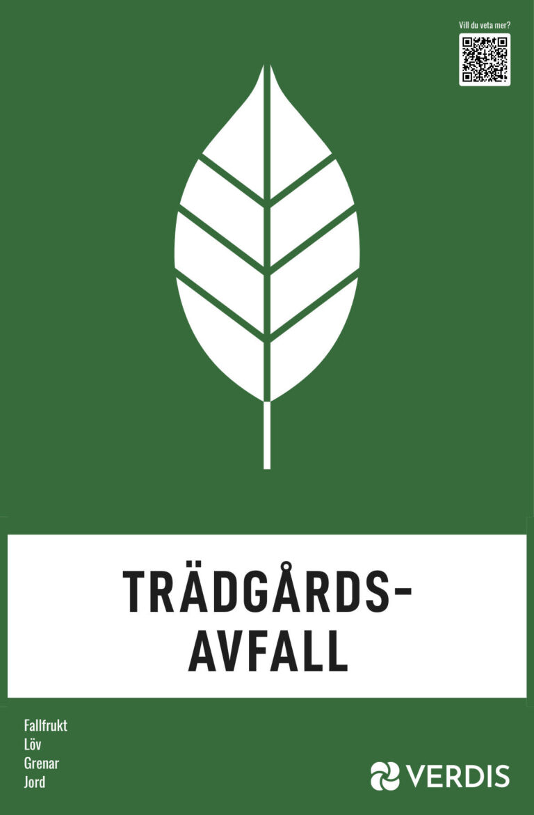 Dekal trädgårdavfall