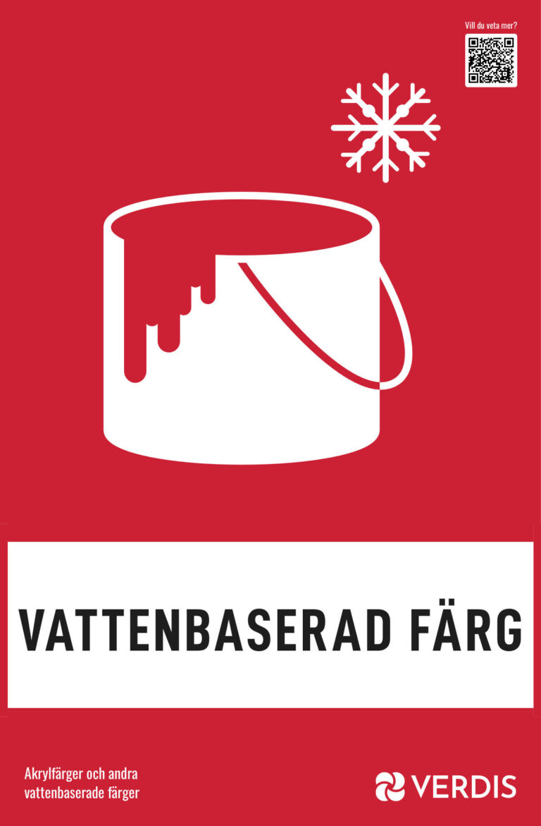 Dekal vattenbaserad färg