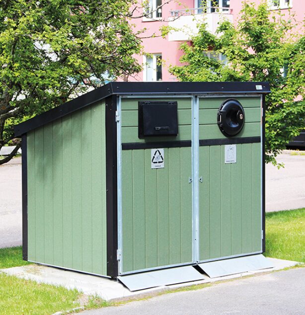 Kärlskåp för utomhusbruk