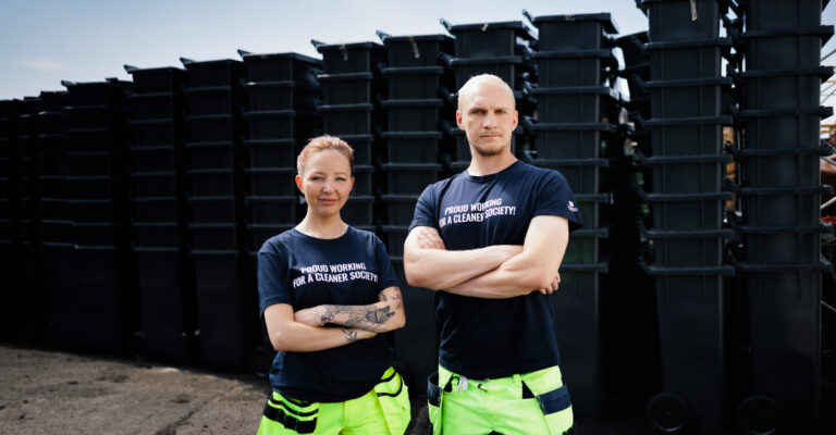 Verdis produkter, behållare, rullkärl och tillbehör.