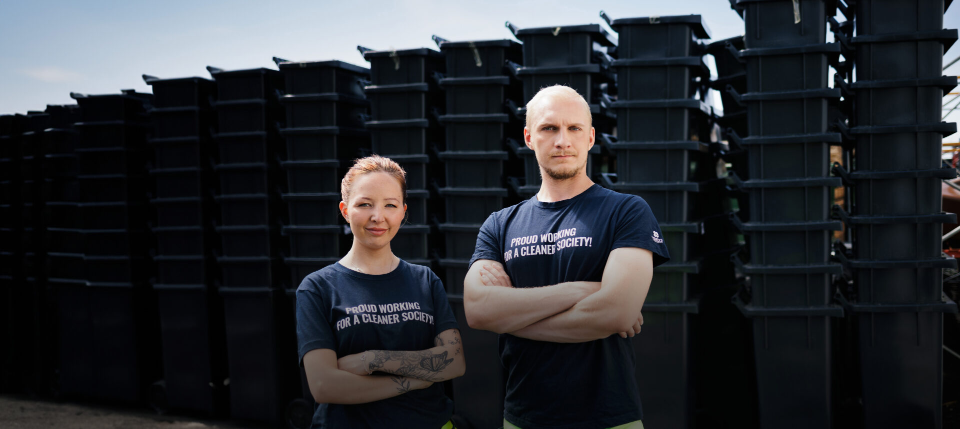 Hyr eller köp behållare för avfall och material